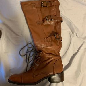 Caramel brown boots